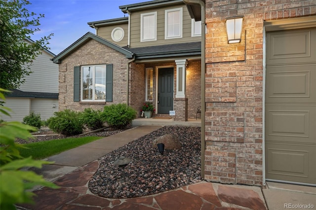 10524 Serengeti Dr, Lone Tree, CO 80124 - entrance to property featuring brick siding