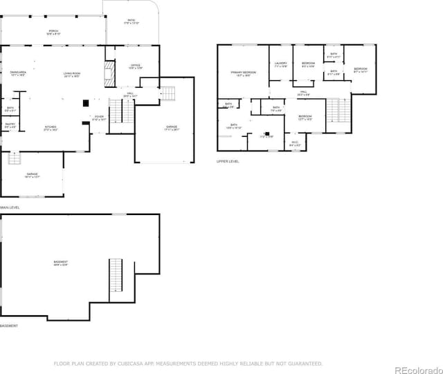 9571 Yucca Ct, Arvada, CO 80007 - property floor plan