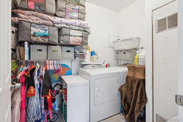 1817 S Perry Way, Denver, CO 80219 - washroom featuring washer and clothes dryer and a heating unit