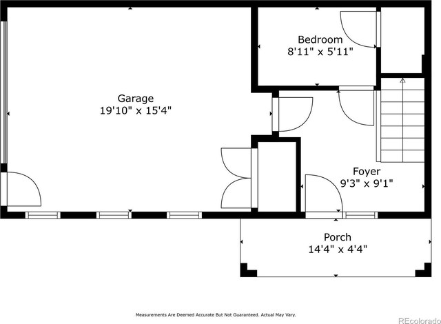 2830 W 32nd Ave, Denver, CO 80211 - view of floor plan / room layout