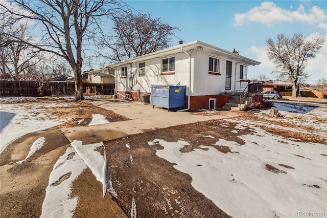 2200 W Moffat Pl, Denver, CO 80221 - view of front of property featuring stucco siding and brick siding