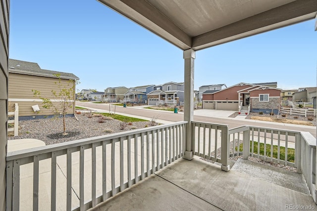 5256 Trails Edge Ln, Castle Rock, CO 80104 - balcony with covered porch and a residential view