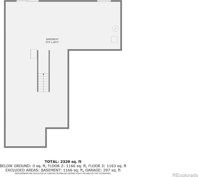 5256 Trails Edge Ln, Castle Rock, CO 80104 - plan