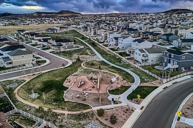 5256 Trails Edge Ln, Castle Rock, CO 80104 - drone / aerial view with a residential view