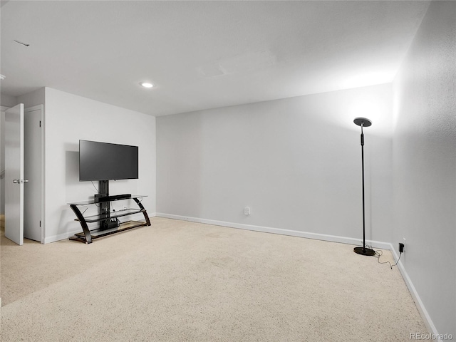 655 Gooseberry Ct, Lafayette, CO 80026 - unfurnished living room featuring carpet flooring and recessed lighting