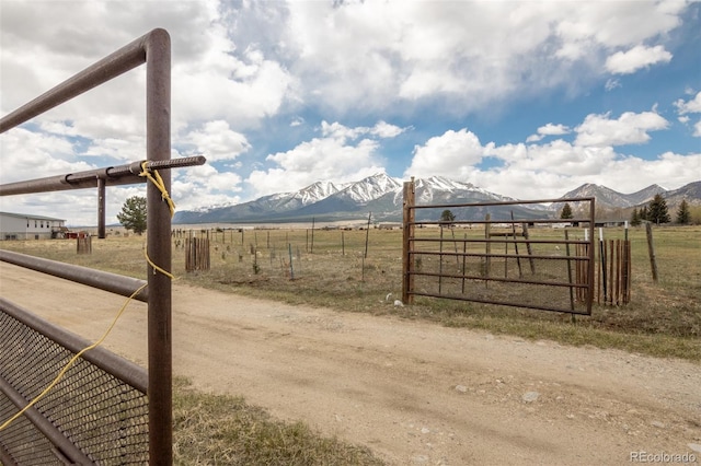 15980 County Road 306, Buena Vista, CO 81211 - view of street with a mountain view and a rural view