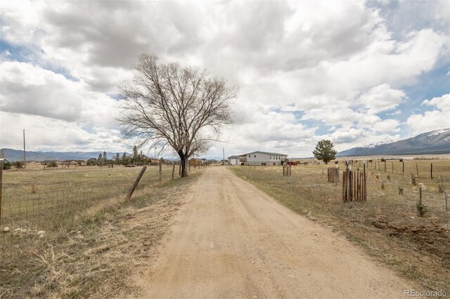 15980 County Road 306, Buena Vista, CO 81211 - view of road with a mountain view, a rural view, and driveway