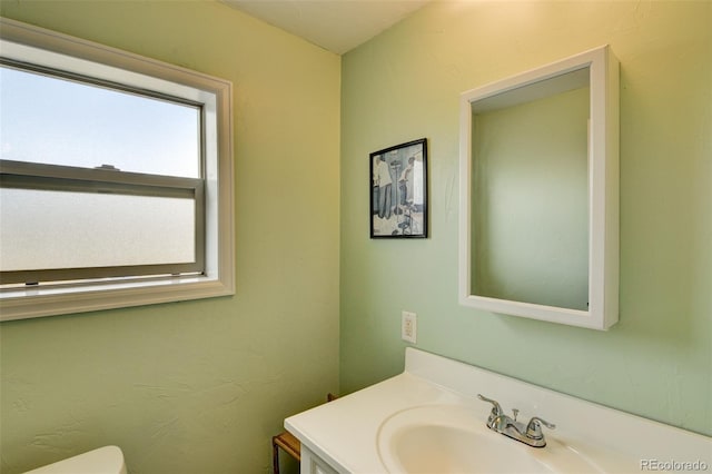 15980 County Road 306, Buena Vista, CO 81211 - half bathroom featuring toilet and vanity