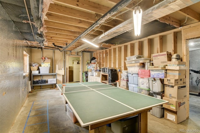 15980 County Road 306, Buena Vista, CO 81211 - game room featuring concrete flooring