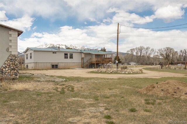 15980 County Road 306, Buena Vista, CO 81211 - view of yard featuring a deck
