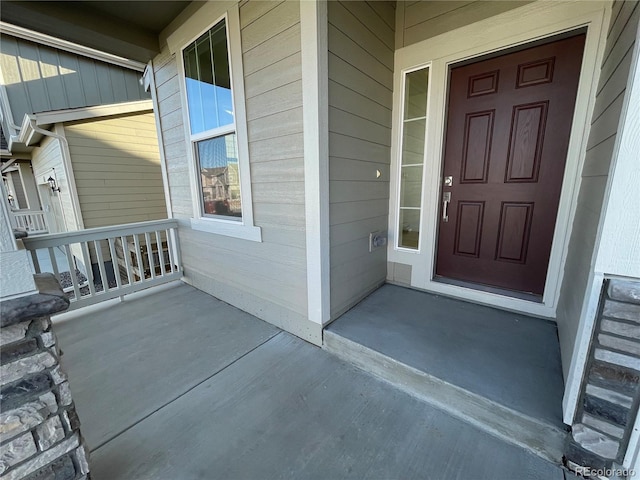 view of property entrance