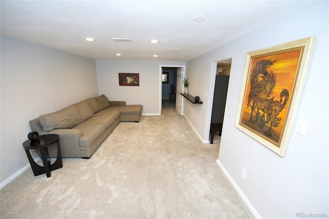 3111 W Bails Pl, Denver, CO 80219 - living room with carpet and recessed lighting