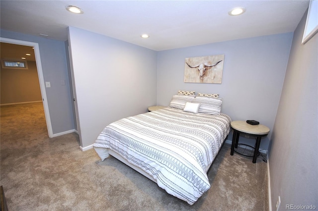3111 W Bails Pl, Denver, CO 80219 - bedroom featuring carpet flooring and recessed lighting