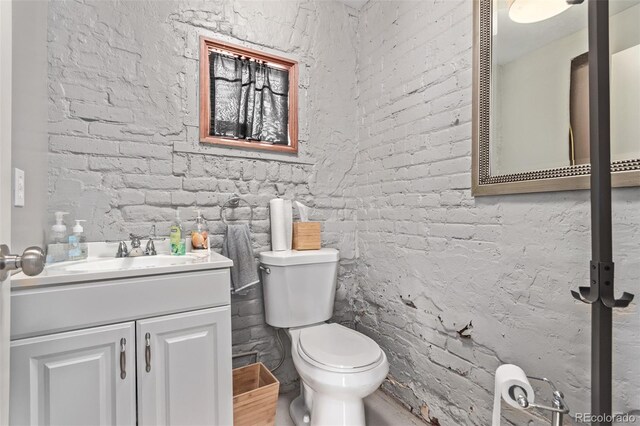 368 S Humboldt St, Denver, CO 80209 - half bath featuring vanity and toilet