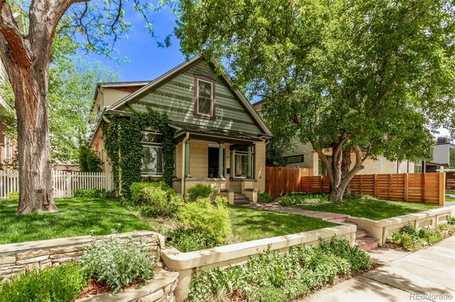 368 S Humboldt St, Denver, CO 80209 - back of property featuring covered porch
