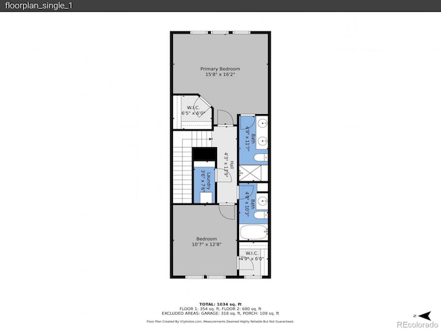 2059 S Vance Way, Denver, CO 80227 - room layout