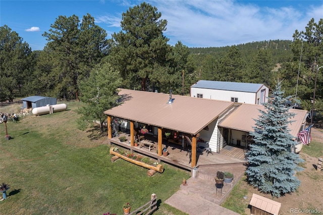 10000 State Highway 96, Westcliffe, CO 81252 - view of subject property with a forest