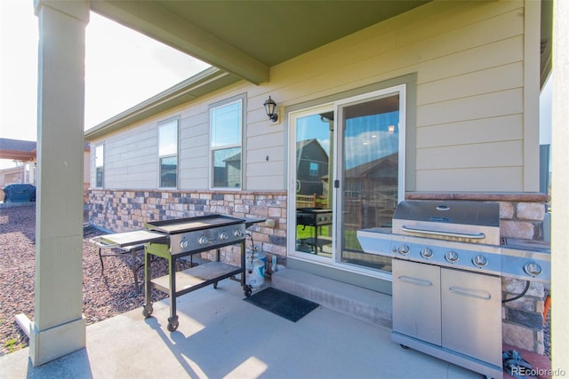 19468 E 65th Pl, Aurora, CO 80019 - view of patio with a grill
