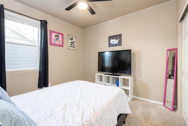 19468 E 65th Pl, Aurora, CO 80019 - bedroom with carpet floors and ceiling fan
