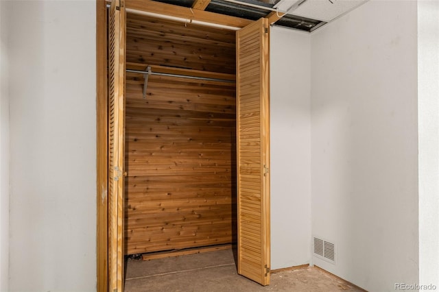 view of closet