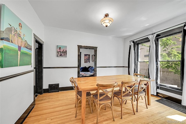 444 S Pearl St, Denver, CO 80209 - dining area with light wood-style flooring