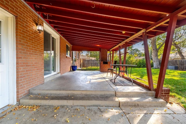 view of patio / terrace