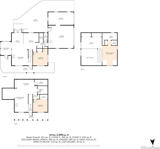 1666 High Creek Rd, Fairplay, CO 80440 - home floor plan