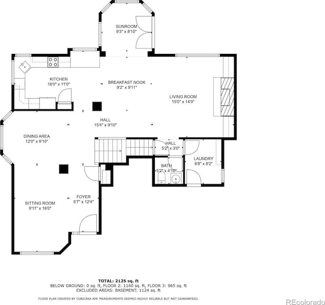 8985 Edgewood Ln, Highlands Ranch, CO 80130 - floor plan / room layout