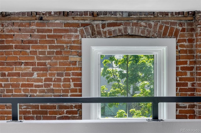 2193 Arapahoe St Unit 15, Denver, CO 80205 - detailed view of brick wall