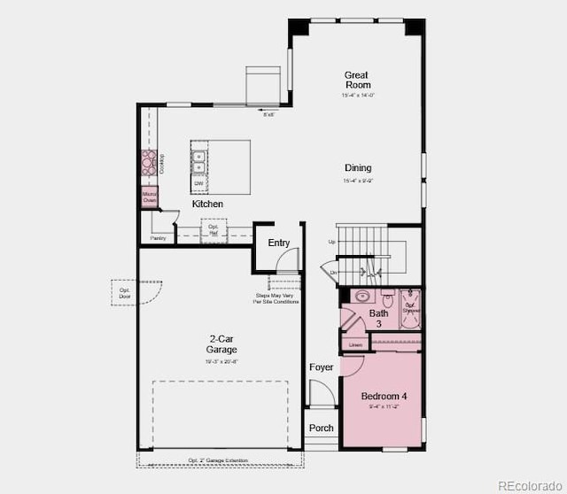 3343 N Catawba Way, Aurora, CO 80019 - floor plan