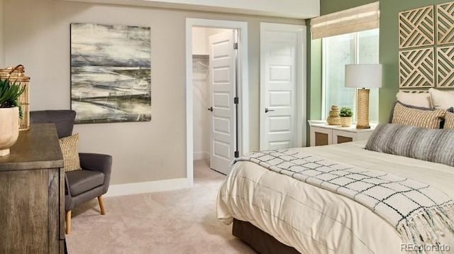 3343 N Catawba Way, Aurora, CO 80019 - carpeted bedroom with a closet, baseboards, and a spacious closet