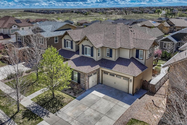 26566 E Peakview Dr, Aurora, CO 80016 - drone / aerial view with a residential view