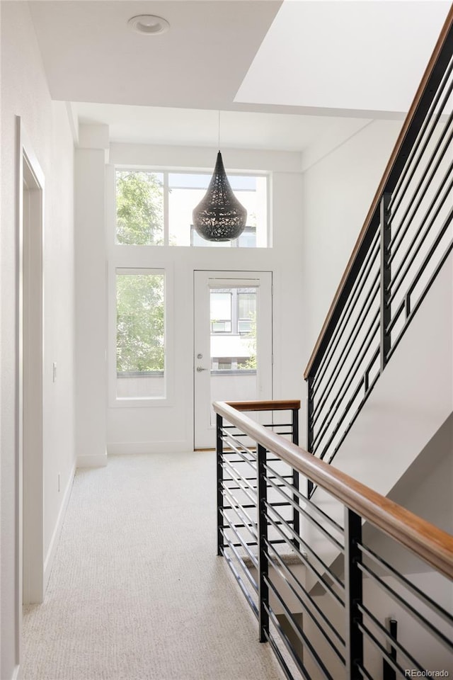 3130 Wyandot St, Denver, CO 80211 - carpeted foyer with baseboards