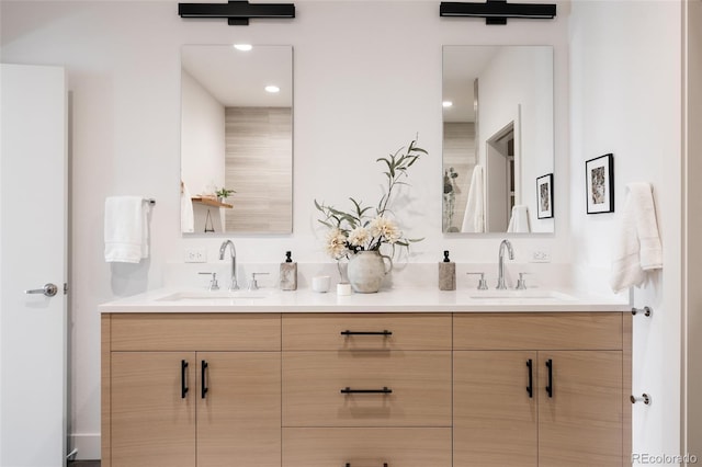 3130 Wyandot St, Denver, CO 80211 - full bath with double vanity