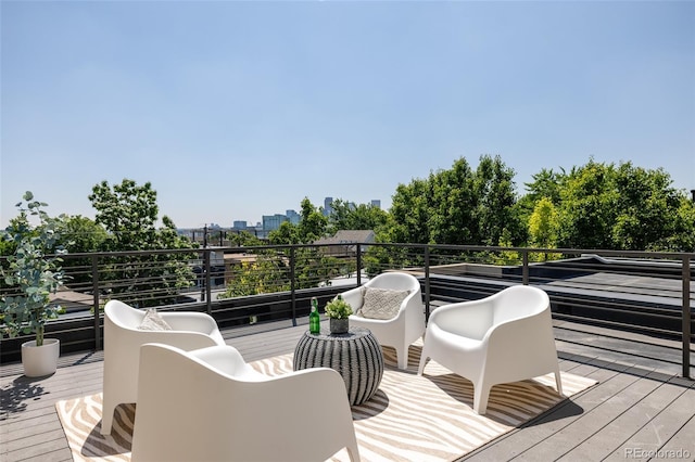 3130 Wyandot St, Denver, CO 80211 - view of wooden terrace