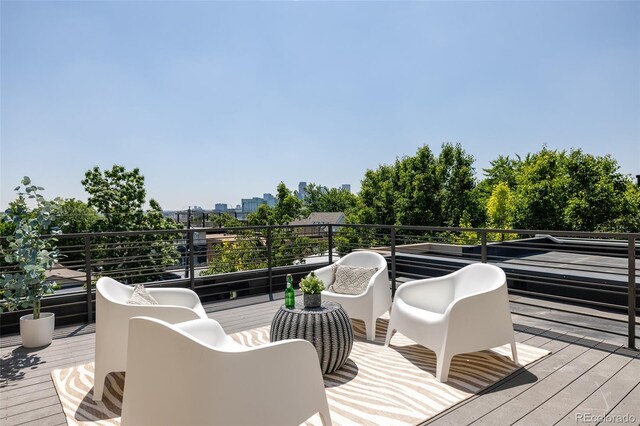 3130 Wyandot St, Denver, CO 80211 - view of wooden terrace