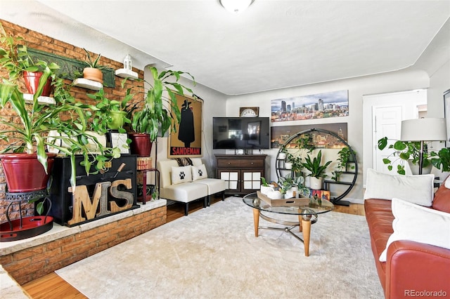 3691 Allison St, Wheat Ridge, CO 80033 - living room with wood finished floors