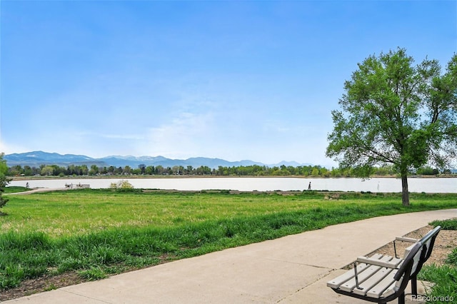 3691 Allison St, Wheat Ridge, CO 80033 - view of community featuring a water and mountain view