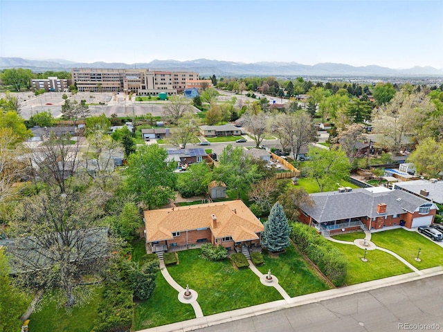 3691 Allison St, Wheat Ridge, CO 80033 - bird's eye view of mountains