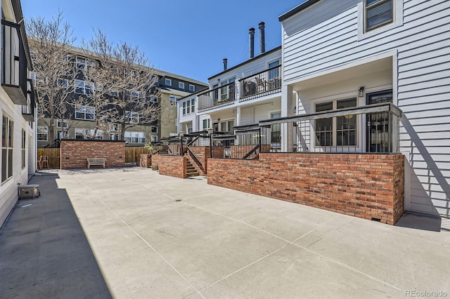 2120 W 31st Ave, Denver, CO 80211 - view of patio / terrace with fence