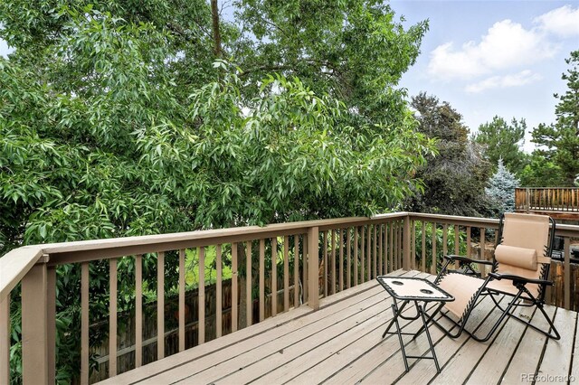 8468 S Upham Way, Littleton, CO 80128 - view of deck