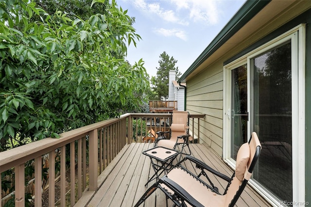 8468 S Upham Way, Littleton, CO 80128 - view of wooden deck