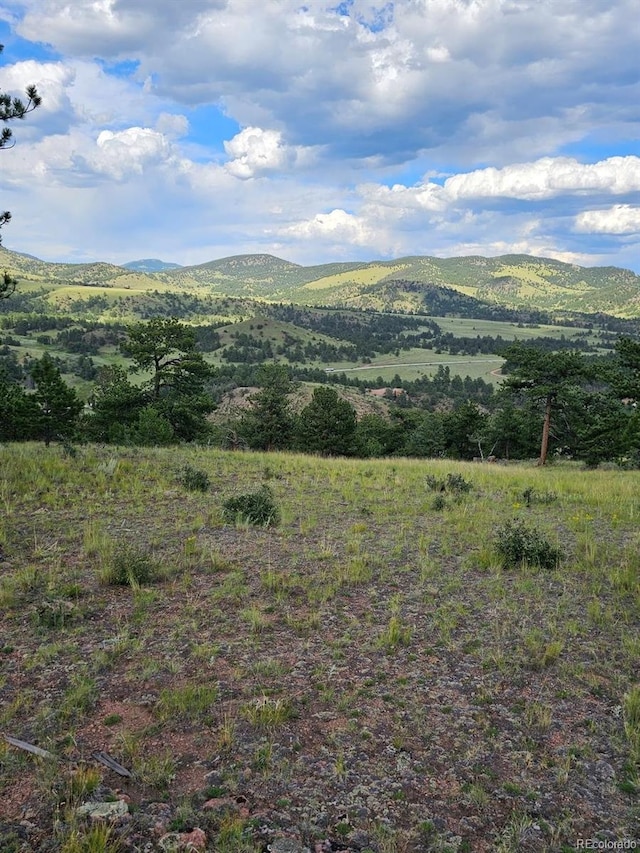 view of mountain feature