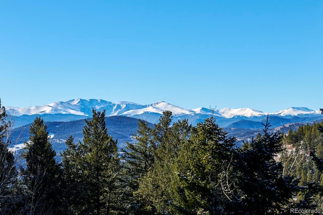 view of mountain feature