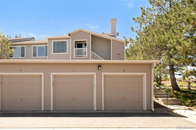 8405 Pebble Creek Way Unit 202, Highlands Ranch, CO 80126 - view of garage