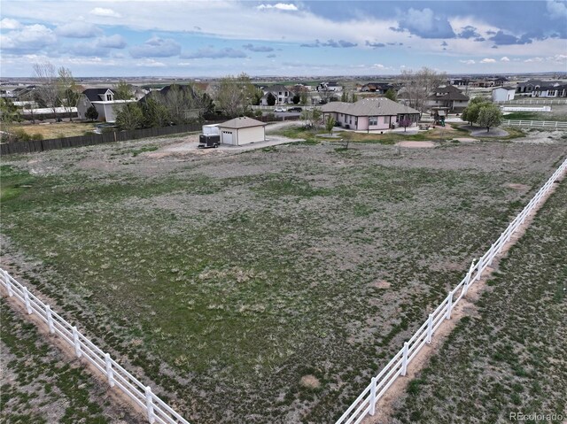 29751 E 163rd Pl, Brighton, CO 80603 - view of yard featuring fence and a residential view