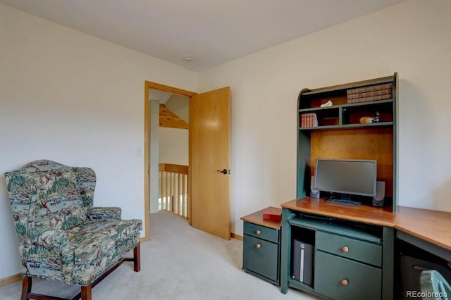 220 Long Ridge Dr, Bailey, CO 80421 - office area with light carpet