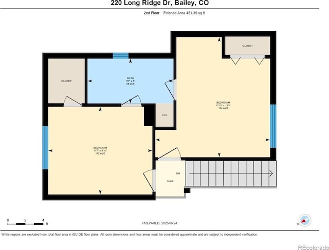 220 Long Ridge Dr, Bailey, CO 80421 - view of floor plan / room layout