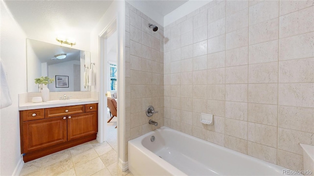 203 S Jackson St, Denver, CO 80209 - bathroom with vanity and tub / shower combination
