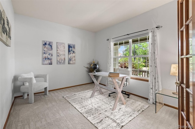 10284 Royal Eagle St, Highlands Ranch, CO 80129 - home office with light colored carpet
